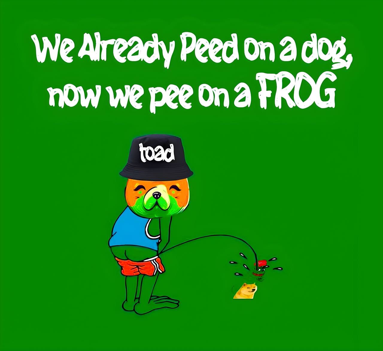 We Pee On Frogs Now