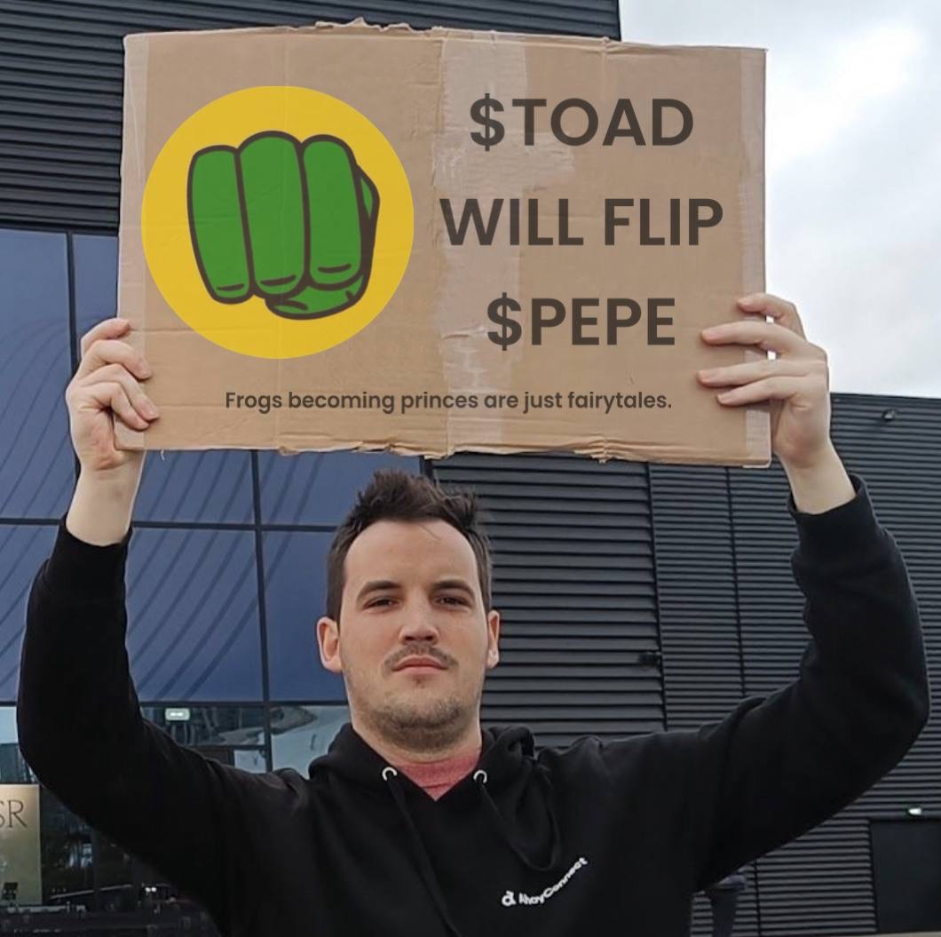 Toad Will Flip Pepe